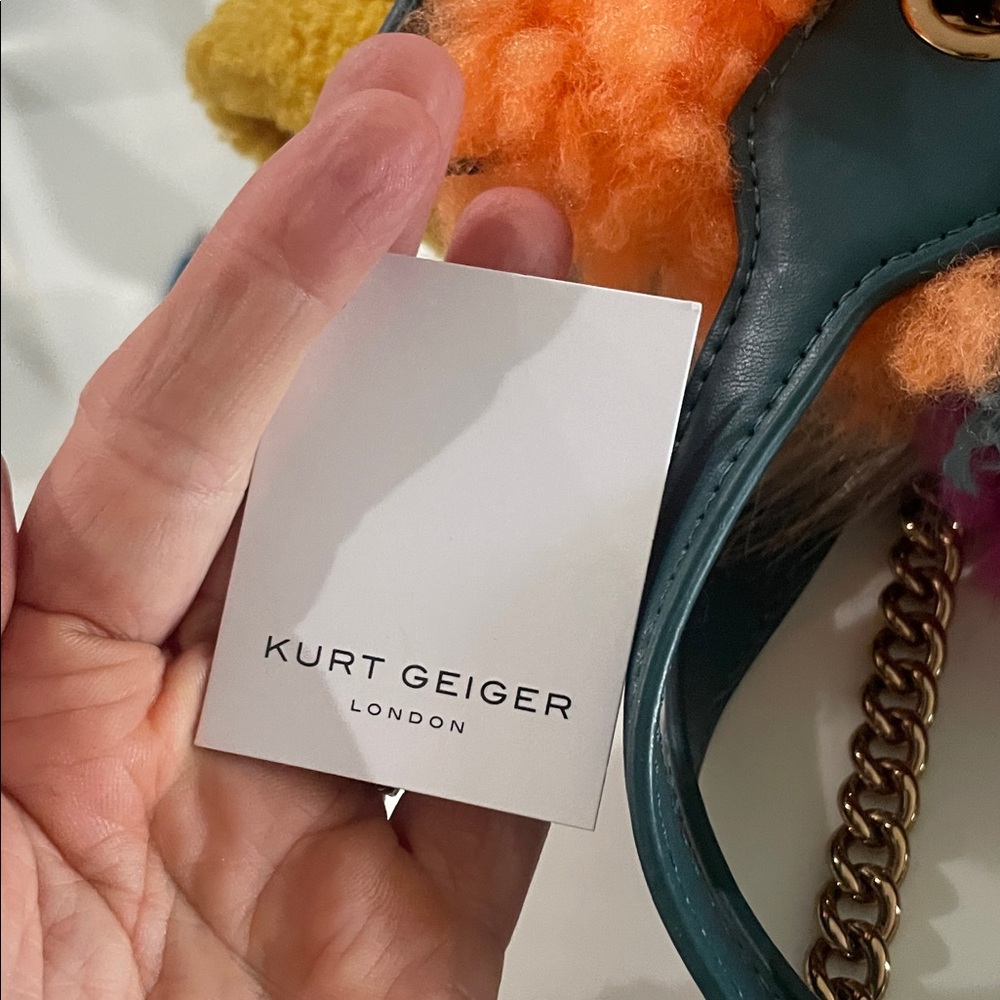 Kurt Geiger Multicolor Patchwork Fur Shoulder Bag… - image 10